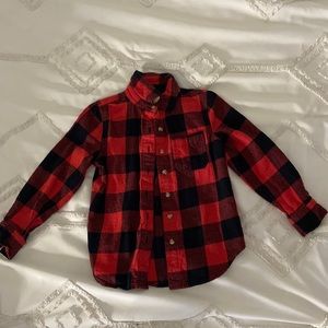 I am selling a plaid button down!